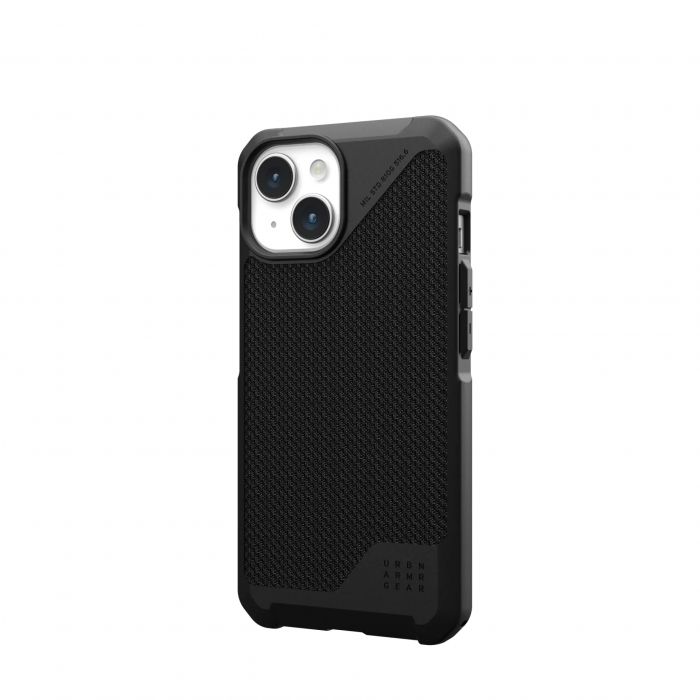 Чохол UAG для Apple iPhone 15 Metropolis LT Magsafe, Kevlar Black