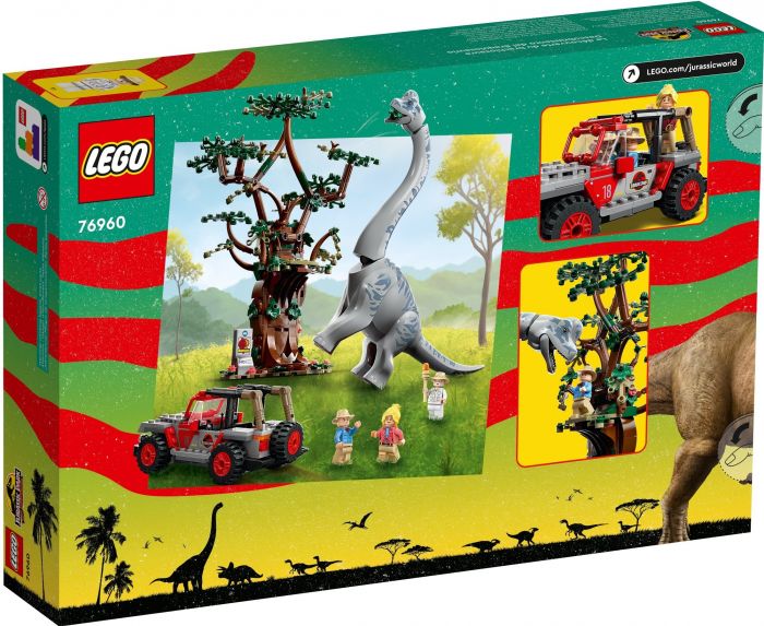 Конструктор LEGO Jurassic Park Відкриття брахіозавра