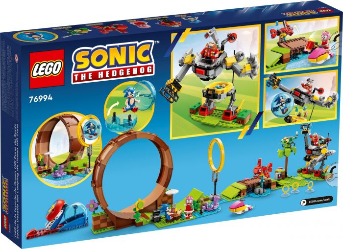 Конструктор LEGO Sonic the Hedgehog Змагання петлі Соніка на зеленому пагорбі