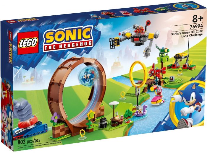 Конструктор LEGO Sonic the Hedgehog Змагання петлі Соніка на зеленому пагорбі