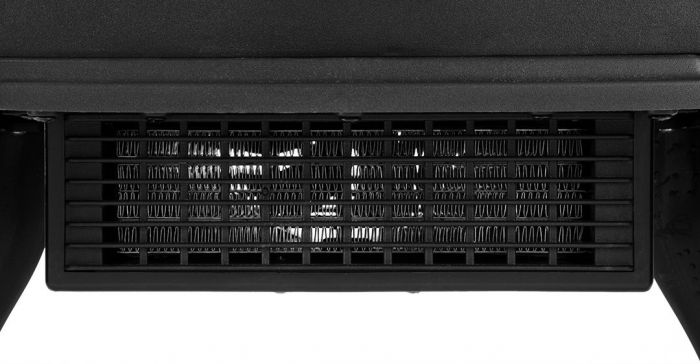 Тепловентилятор Neo Tools, 30м кв., 1500Вт, керам. нагрівання. елемент (PTC), ефект полум'я, чорний