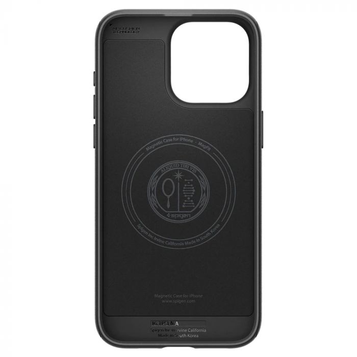 Чохол Spigen для Apple iPhone 15 Pro Mag Armor MagFit, Matte Black