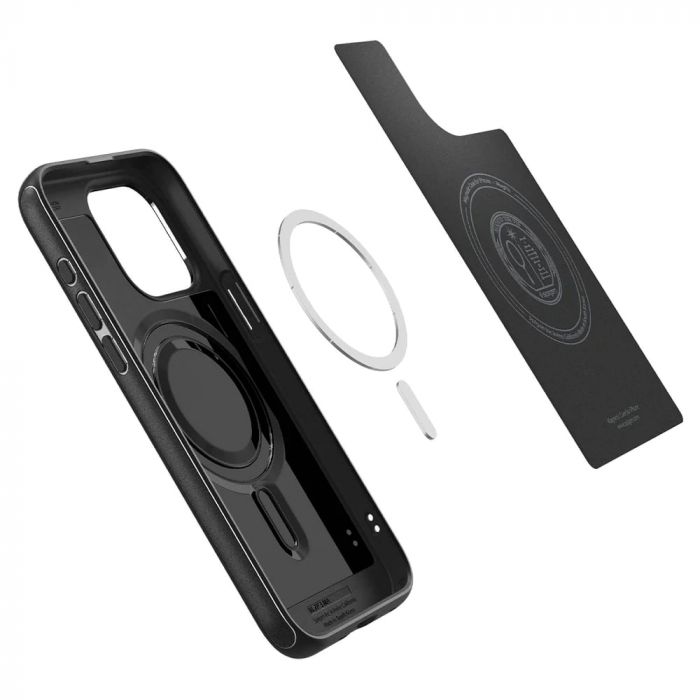 Чохол Spigen для Apple iPhone 15 Pro Max Mag Armor MagFit, Matte Black