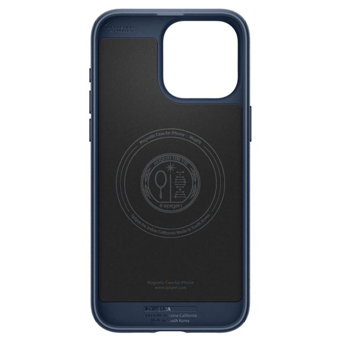 Чохол Spigen для Apple iPhone 15 Pro Mag Armor MagFit, Navy Blue