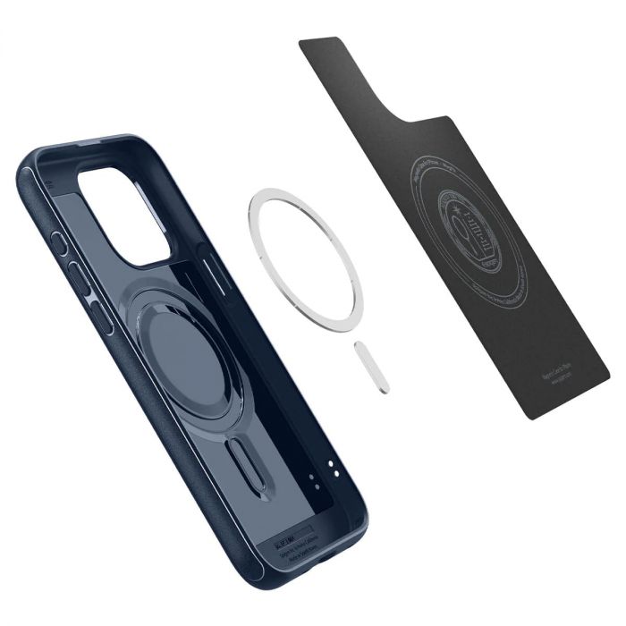 Чохол Spigen для Apple iPhone 15 Pro Mag Armor MagFit, Navy Blue