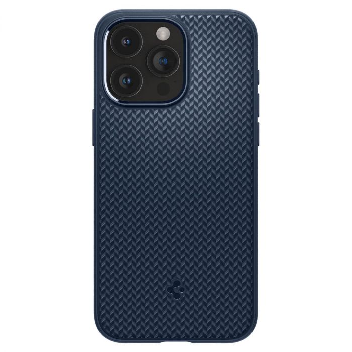 Чохол Spigen для Apple iPhone 15 Pro Max Mag Armor MagFit, Navy Blue