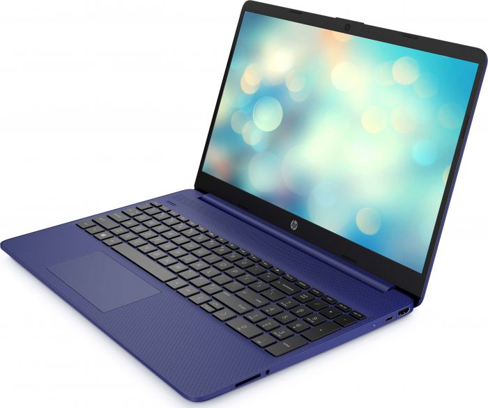 Ноутбук HP 15s-eq3013ua 15.6" FHD IPS AG, AMD R5-5625U, 16GB, F512GB, UMA, DOS, блакитний