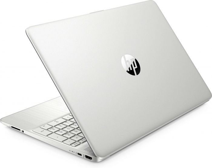 Ноутбук HP 15s-fq5017ua 15.6" FHD IPS AG, Intel i3-1215U, 8GB, F256GB, UMA, DOS, сріблястий
