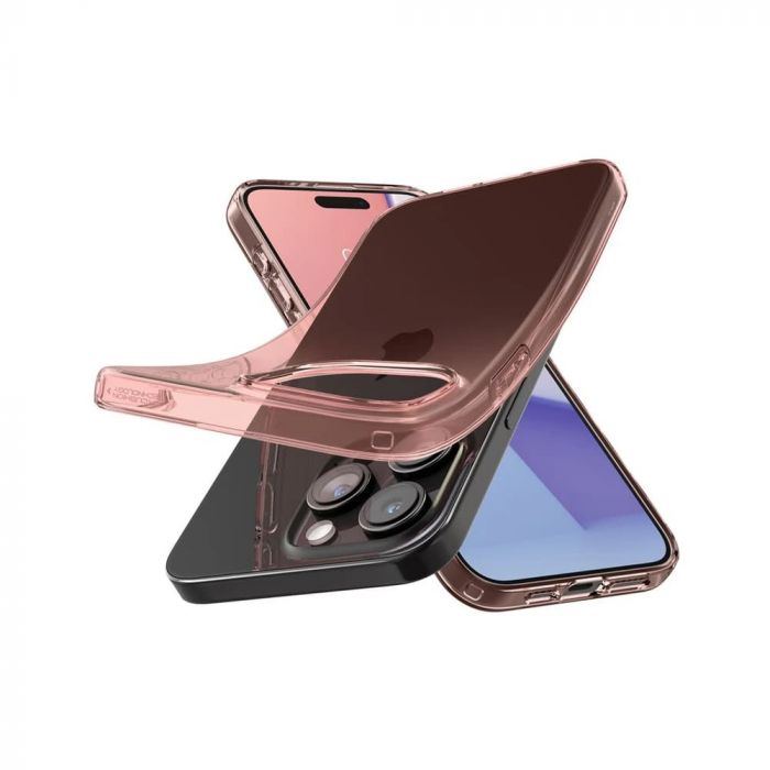 Чохол Spigen для Apple iPhone 15 Pro Max Crystal Flex, Rose Crystal