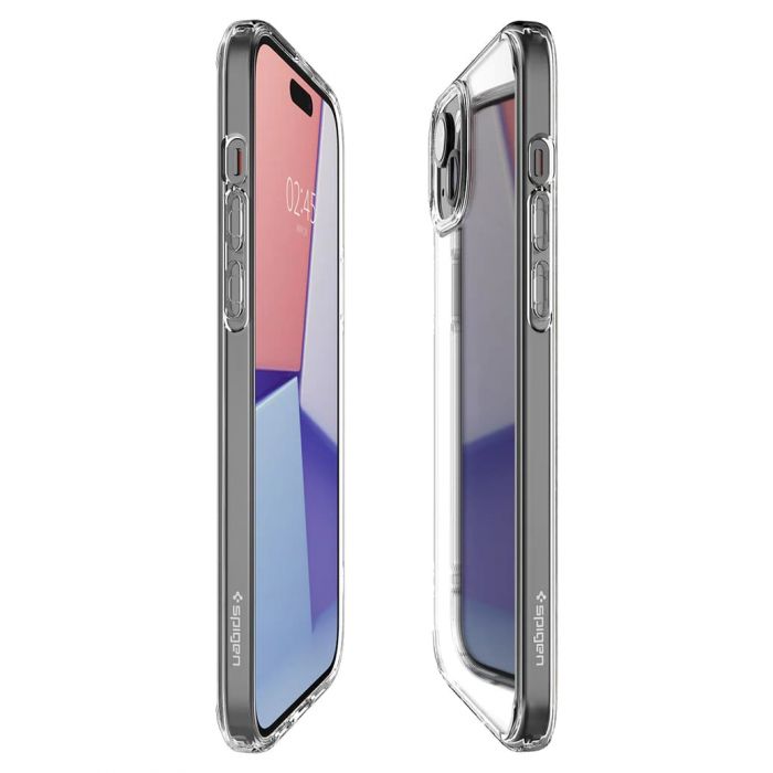 Чохол Spigen для Apple iPhone 15 Crystal Hybrid, Crystal Clear