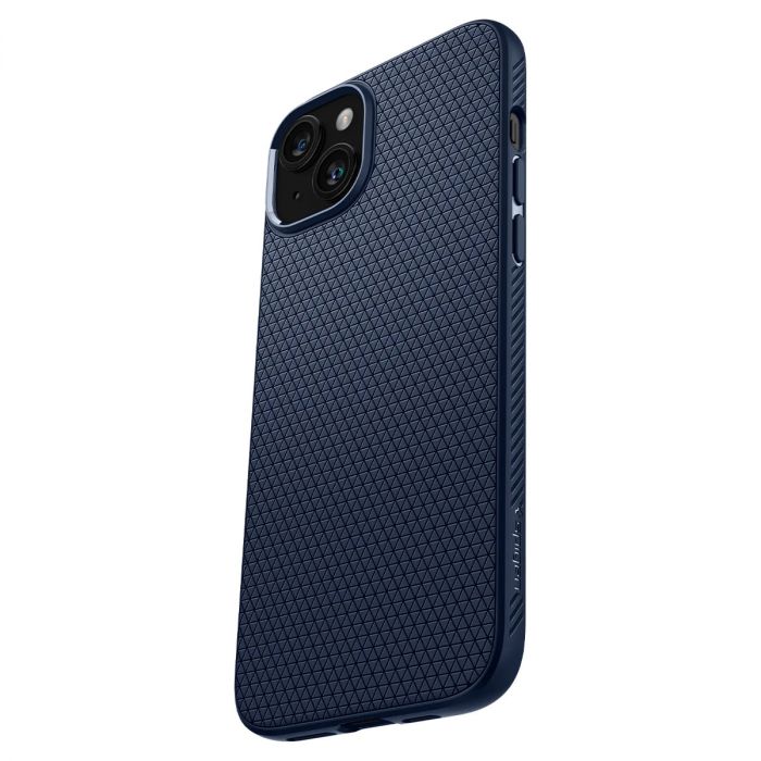 Чохол Spigen для Apple iPhone 15 Liquid Air, NavyBlue