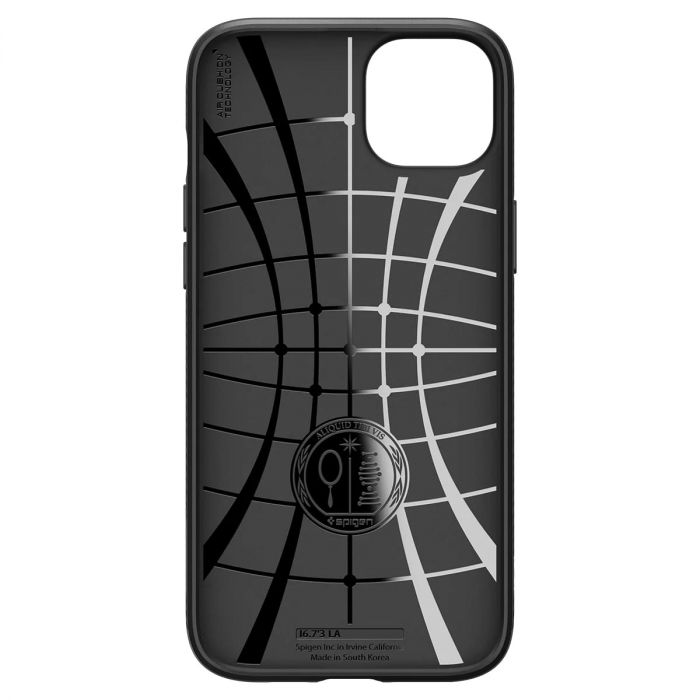 Чохол Spigen для Apple iPhone 15 Plus Liquid Air, Matte Black