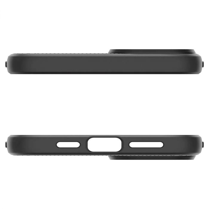 Чохол Spigen для Apple iPhone 15 Plus Liquid Air, Matte Black