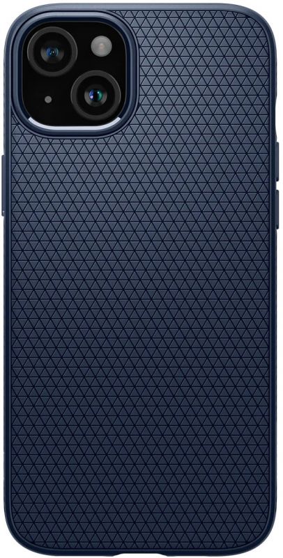 Чохол Spigen для Apple iPhone 15 Plus Liquid Air, Navy Blue