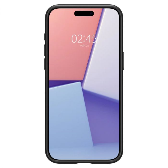 Чохол Spigen для Apple iPhone 15 Pro Liquid Air, Matte Black
