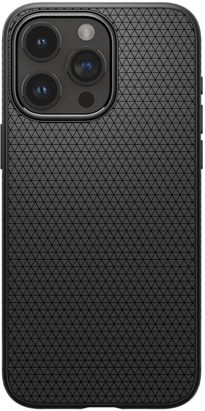 Чохол Spigen для Apple iPhone 15 Pro Liquid Air, Matte Black