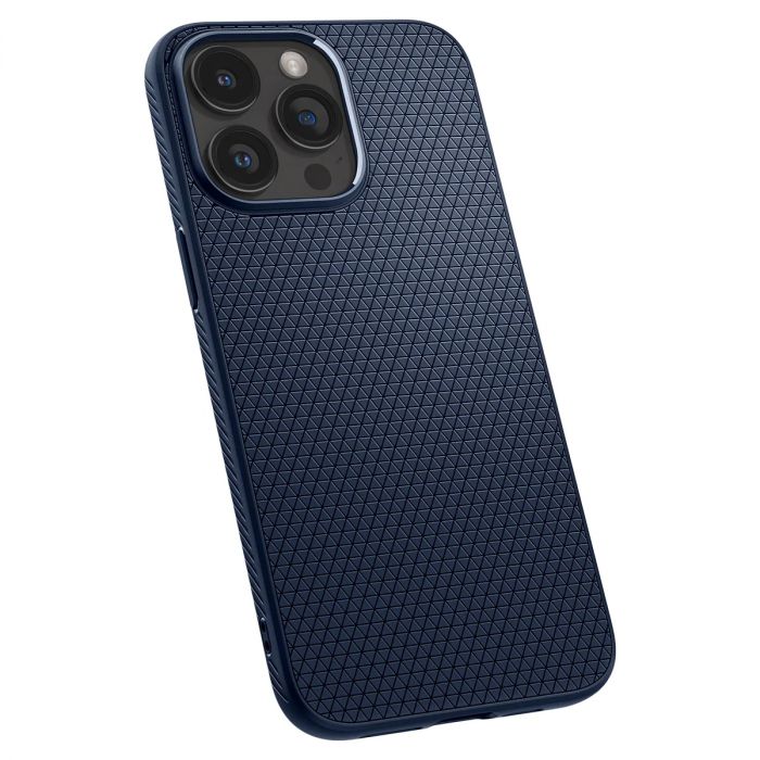 Чохол Spigen для Apple iPhone 15 Pro Liquid Air, Navy Blue