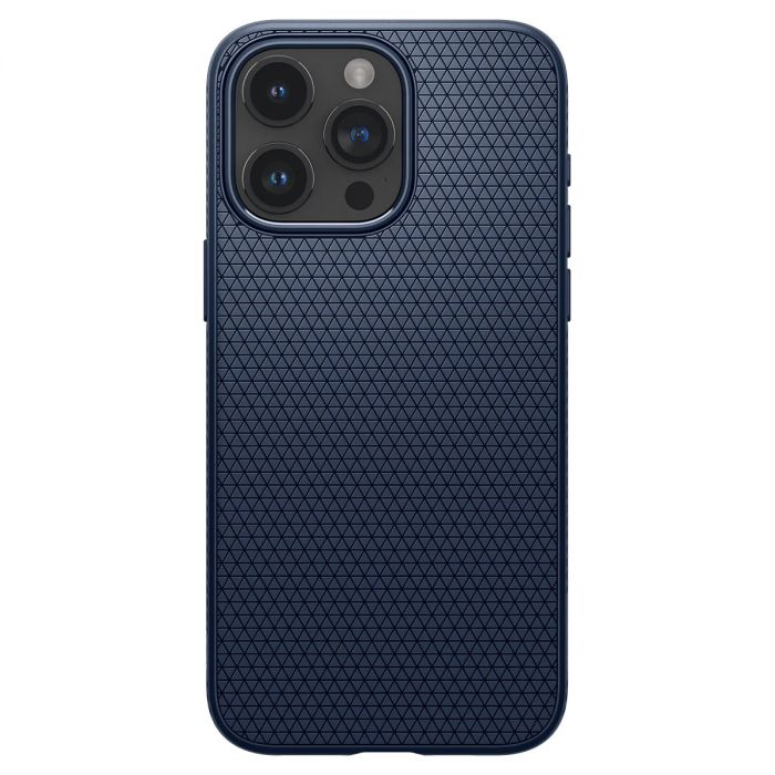 Чохол Spigen для Apple iPhone 15 Pro Liquid Air, Navy Blue