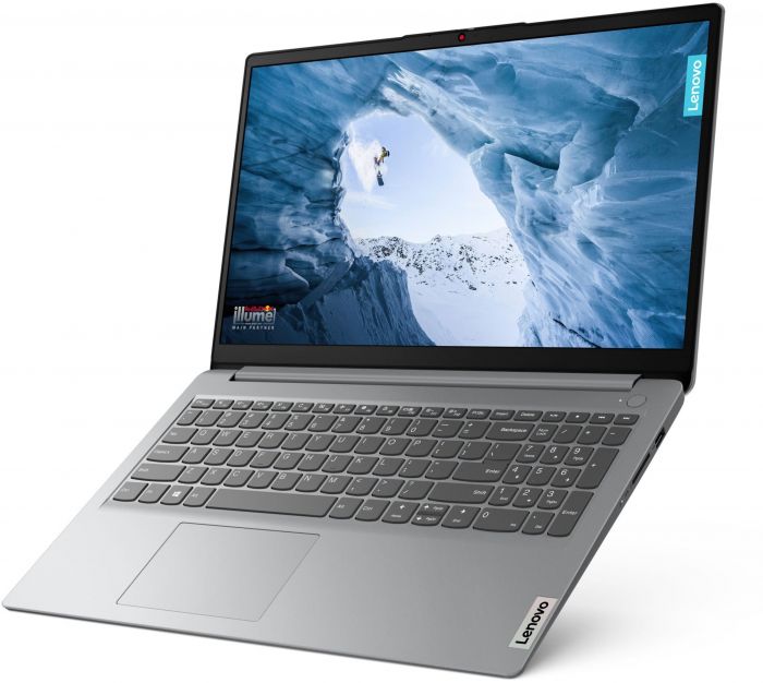 Ноутбук Lenovo IdeaPad 1 15.6" FHD IPS AG, Intel C N4500, 8GB, F256GB, UMA, DOS, сірий