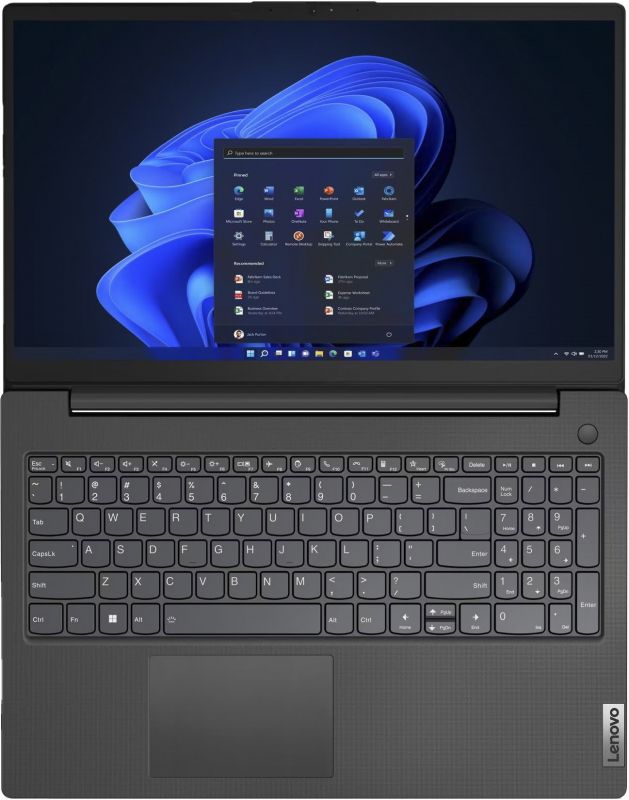 Ноутбук Lenovo V15-G3 15.6" FHD IPS AG, Intel і3-1215U, 16GB, F512GB, UMA, DOS, чорний