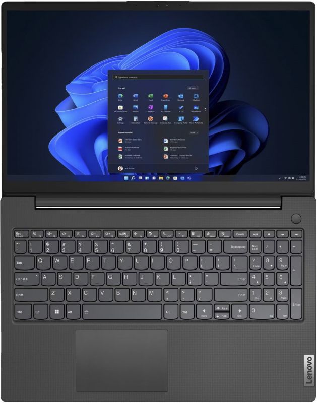 Ноутбук Lenovo V15-G3 15.6" FHD IPS AG, Intel і3-1215U, 8GB, F512GB, UMA, DOS, чорний