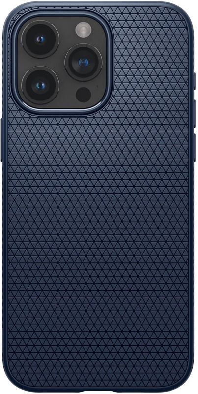 Чохол Spigen для Apple iPhone 15 Pro Max Liquid Air, Navy Blue