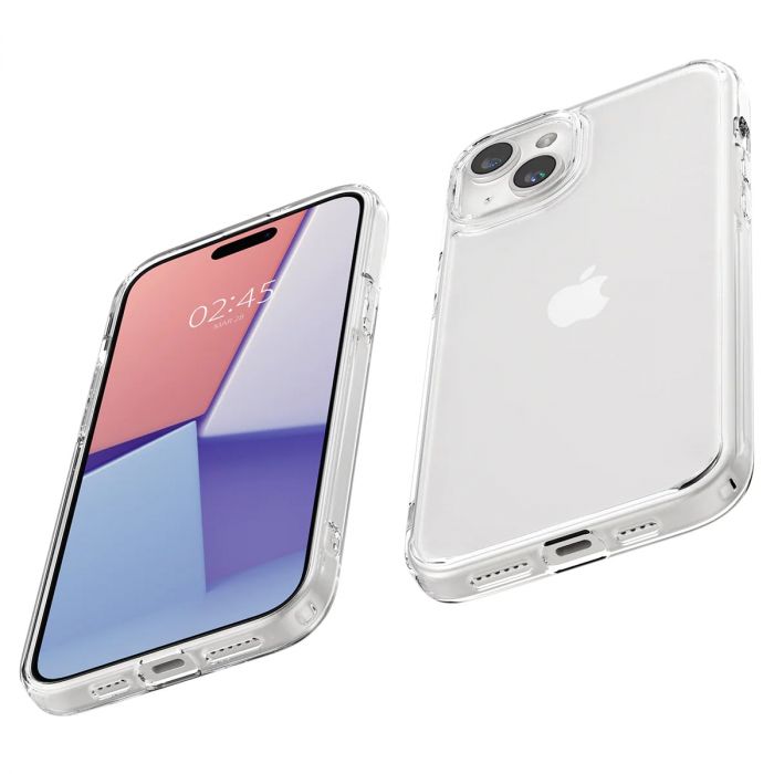 Чохол Spigen для Apple iPhone 15 Plus Ultra Hybrid, Crystal Clear