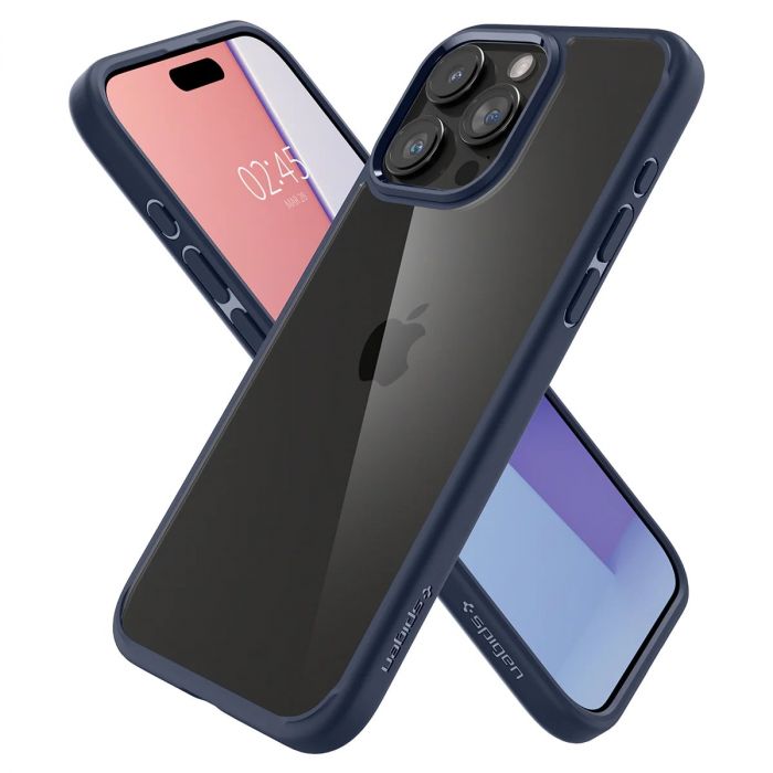 Чохол Spigen для Apple iPhone 15 Pro Max Ultra Hybrid, Navy Blue