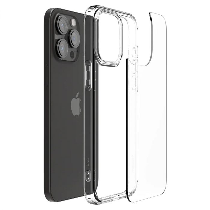 Чохол Spigen для Apple iPhone 15 Pro Max Ultra Hybrid, Crystal Clear