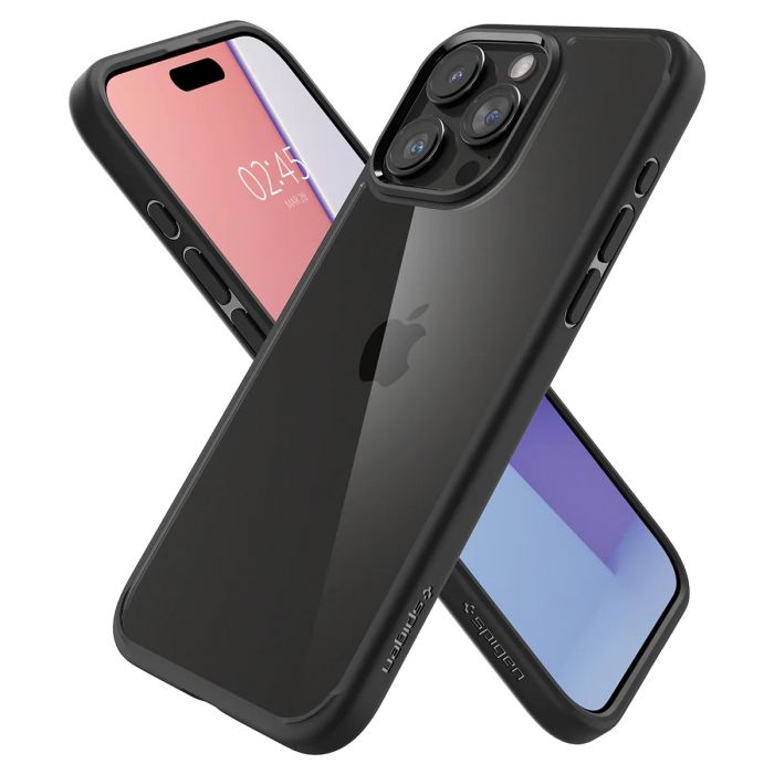 Чохол Spigen для Apple iPhone 15 Pro Max Ultra Hybrid, Matte Black