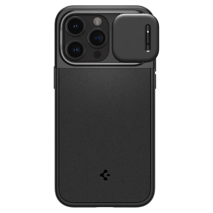 Чохол Spigen для Apple iPhone 15 Pro Max Optik Armor MagFit, Black