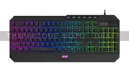 Клавіатура 2E GAMING KG315 RGB USB Black Ukr