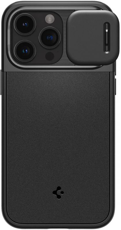 Чохол Spigen для Apple iPhone 15 Pro Optik Armor MagFit, Black