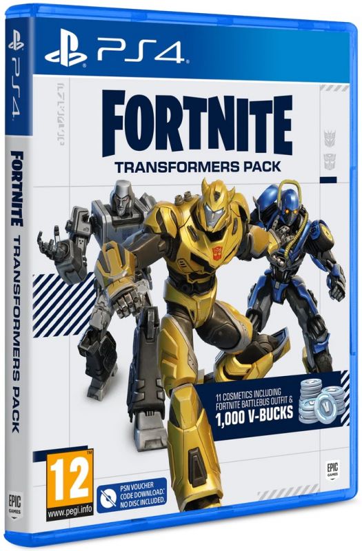 Гра консольна PS4 Fortnite - Transformers Pack, код активації