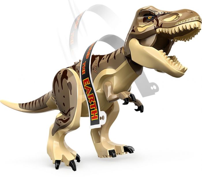 Конструктор LEGO Jurassic Park Центр відвідувачів: Атака тиранозавра й раптора