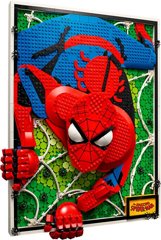 Конструктор LEGO Art Дивовижна Людина-павук: перший погляд