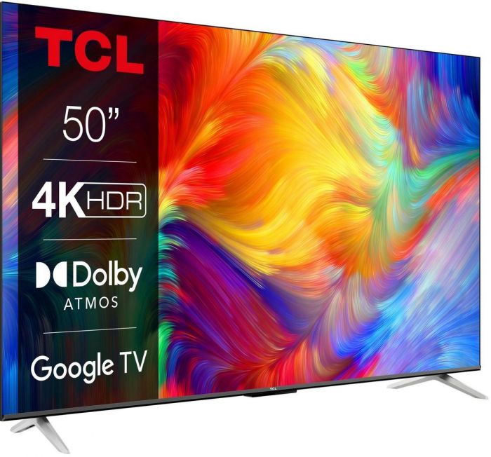 Телевізор 50" TCL LED 4K 60Hz Smart Android TV, Titan