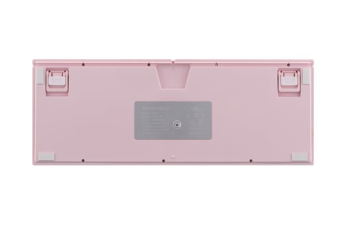Клавіатура механічна Varmilo VEM87 Dreams On Board 87Key, EC V2 Rose, USB-A, EN, White Led, рожевий
