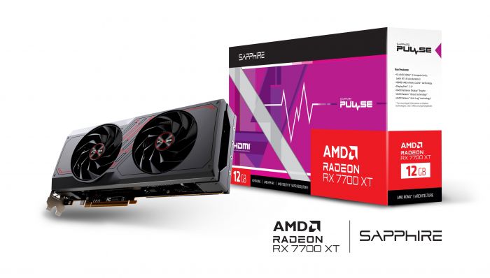 Відеокарта Sapphire Radeon RX 7700 XT 12GB GDDR6 Pulse GAMING