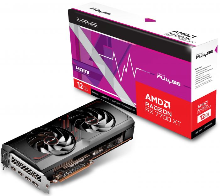 Відеокарта Sapphire Radeon RX 7700 XT 12GB GDDR6 Pulse GAMING