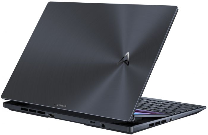 Ноутбук ASUS Zenbook Pro 14 Duo UX8402VV-P1046 14.5" 2.8K OLED, Intel i9-13900H, 32GB, F2TB, NVD4060-8, NoOS, Чорний