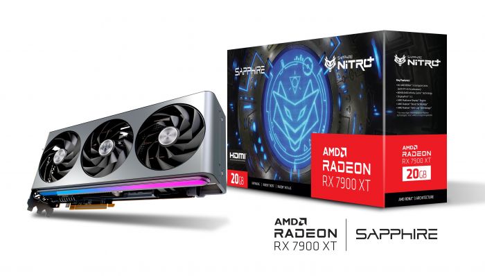 Відеокарта Sapphire Radeon RX 7900 XT 20GB GDDR6 Nitro+ Gaming OC VAPOR-X