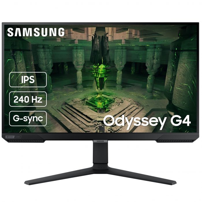 Монітор Samsung 27" Odyssey G4 S27BG400EI 2*HDMI, DP,, IPS, 240Hz, 1ms