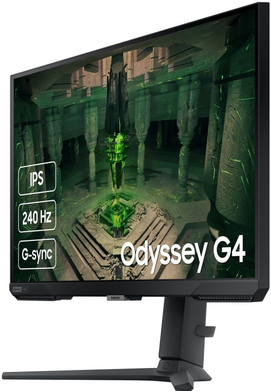 Монітор Samsung 27" Odyssey G4 S27BG400EI 2*HDMI, DP,, IPS, 240Hz, 1ms