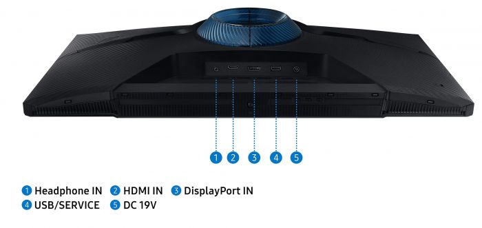 Монітор Samsung 27" S27AG500P HDMI, DP, USB, MM, IPS, 2560x1440, 165Hz, 1ms