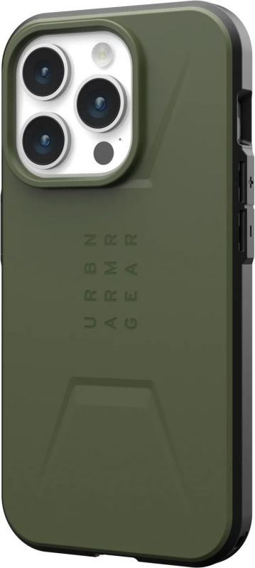 Чохол UAG для Apple iPhone 15 Pro Max Civilian Magsafe, Olive Drab