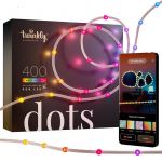 Гірлянда Smart LED Twinkly Dots Lights RGB 400 Gen II, IP44, 20м, кабель прозорий