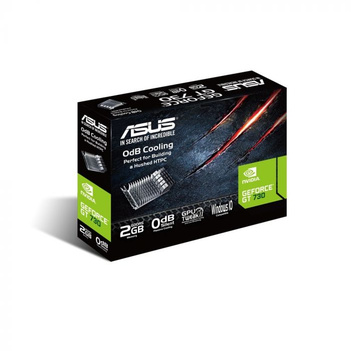 Відеокарта ASUS GeForce GT 730 2GB GDDR5 Silent loe GT730-SL-2GD5-BRK