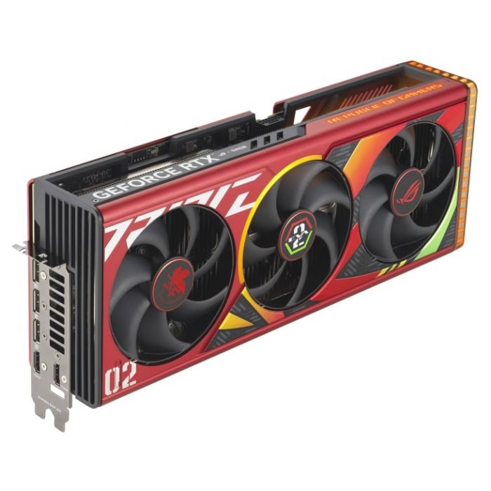 Відеокарта ASUS GeForce RTX 4090 24GB GDDR6X STRIX OC GAMING EVA-02-EDITION ROG-STRIX-RTX4090-O24G-EVA-02-EDITION