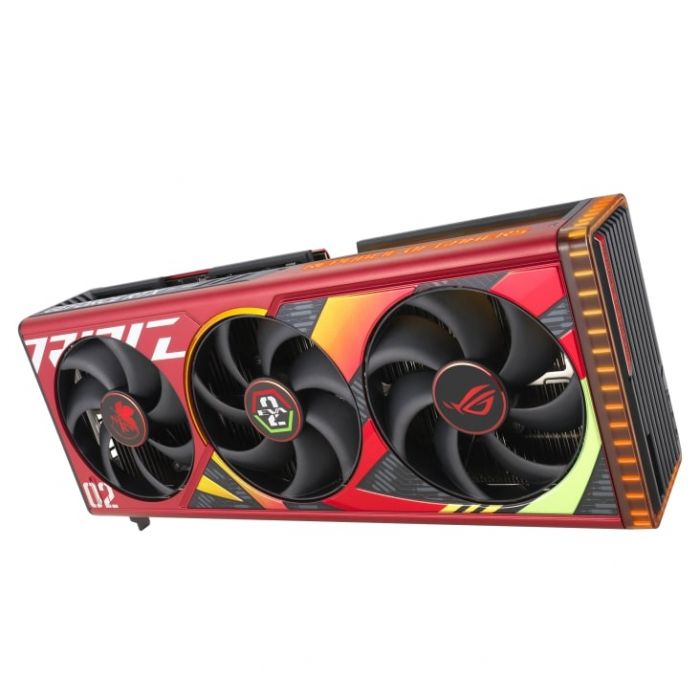 Відеокарта ASUS GeForce RTX 4090 24GB GDDR6X STRIX OC GAMING EVA-02-EDITION ROG-STRIX-RTX4090-O24G-EVA-02-EDITION